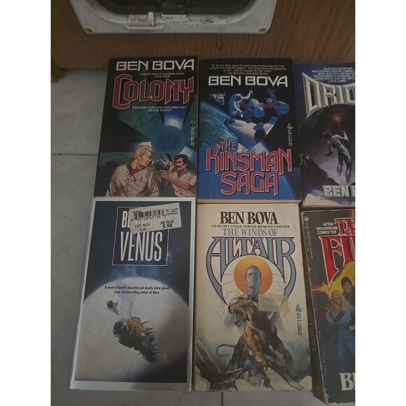 Lot of 6 Colony, Altair, Orion, The Kingsman Saga by Ben Bova Paperback Books - Picture 2 of 5